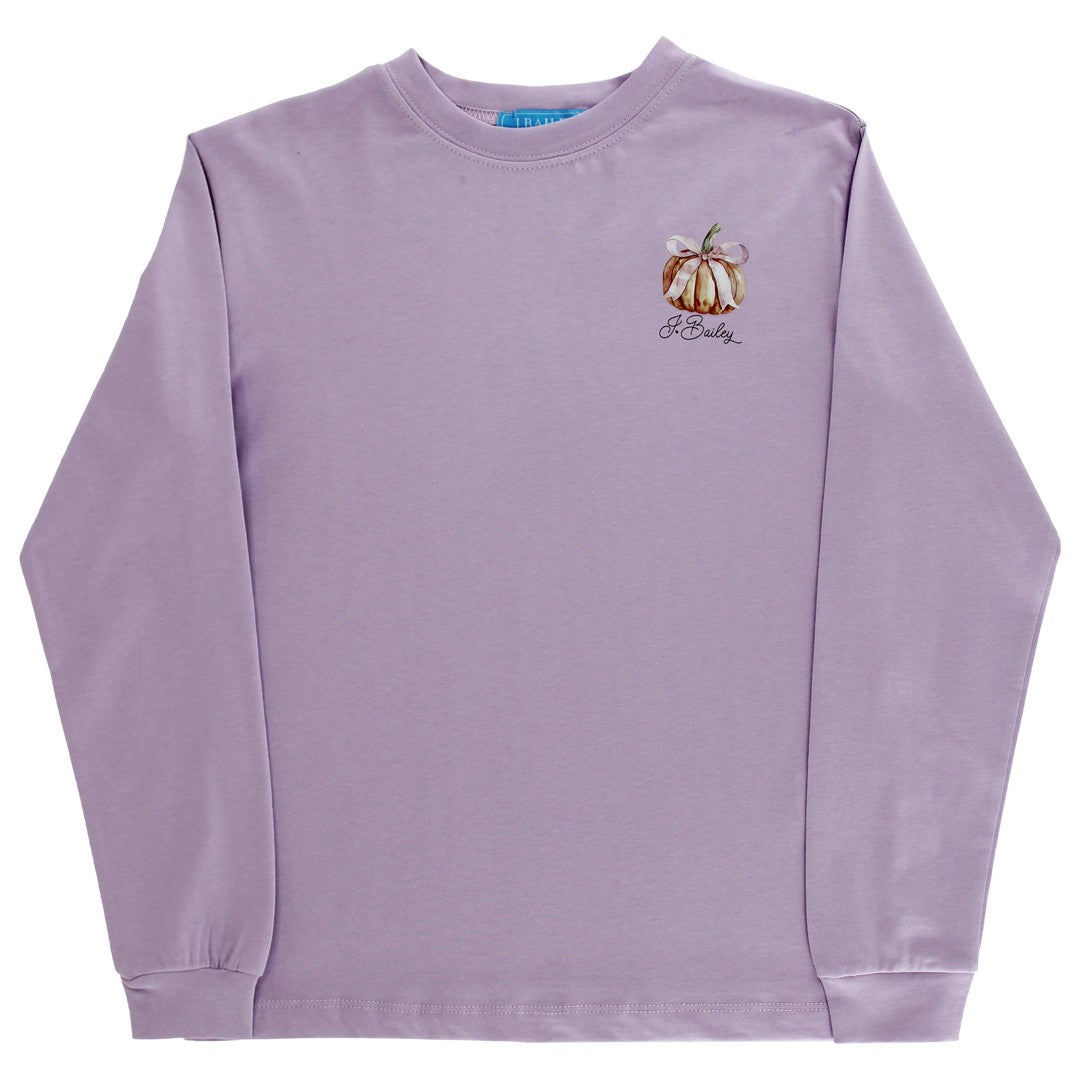 L/S Logo Tee - Pumpkin