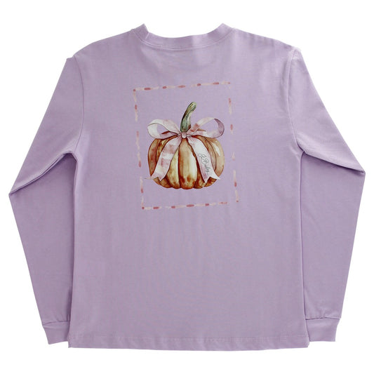 L/S Logo Tee - Pumpkin