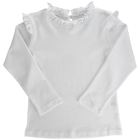 *PRE-ORDER* Long Sleeve Tee - White