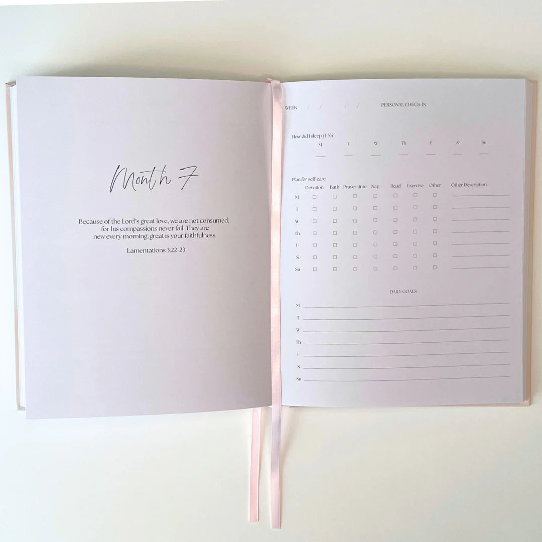 Grace-Filled Postpartum: A 12 Month Well-Being Journal