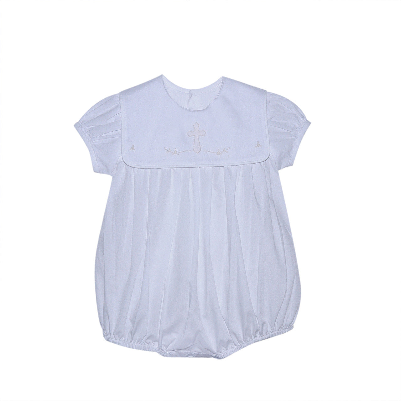 Ellis White Girl Bubble - Cross