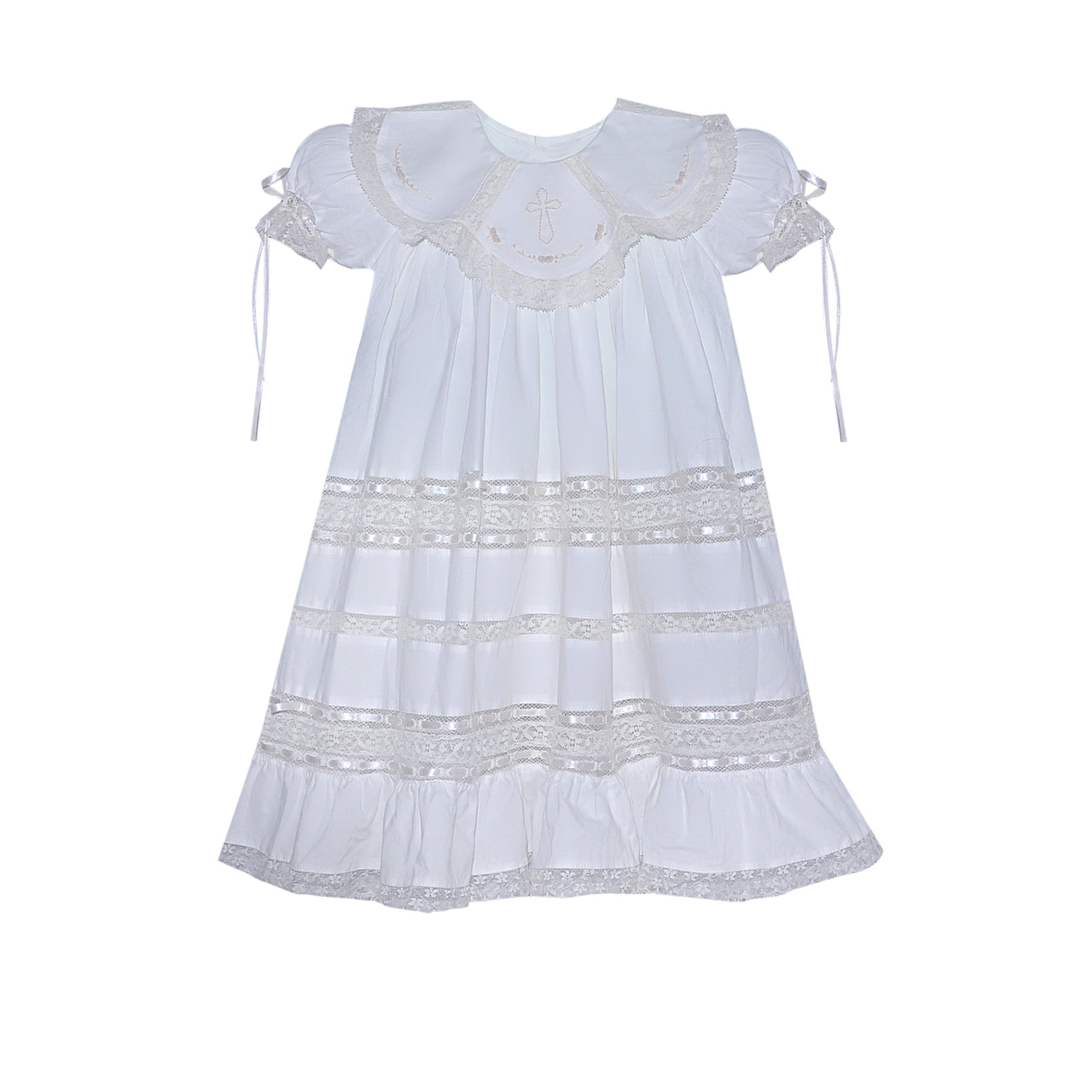 Faustina Dress - White