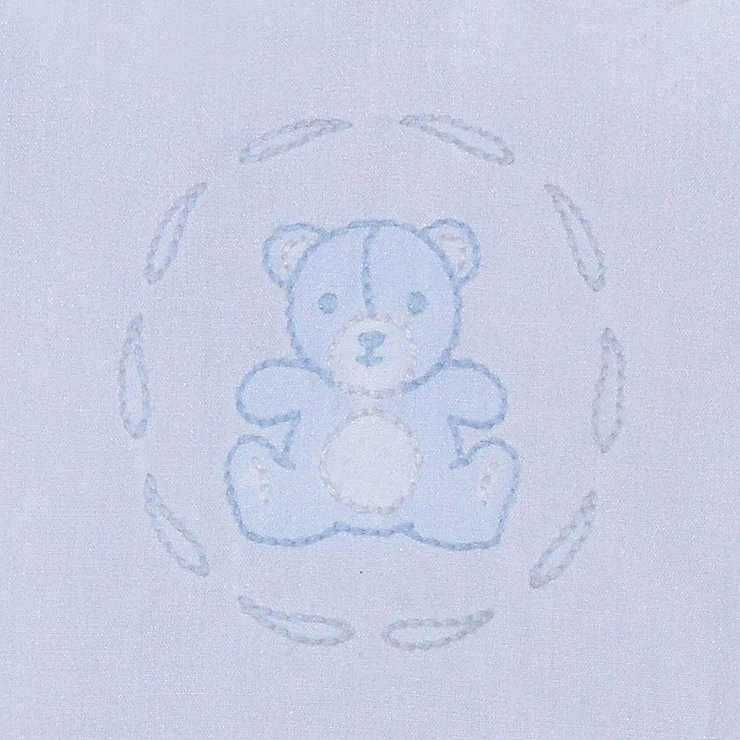 Blue Bailey Diaper Set - Teddy Bear