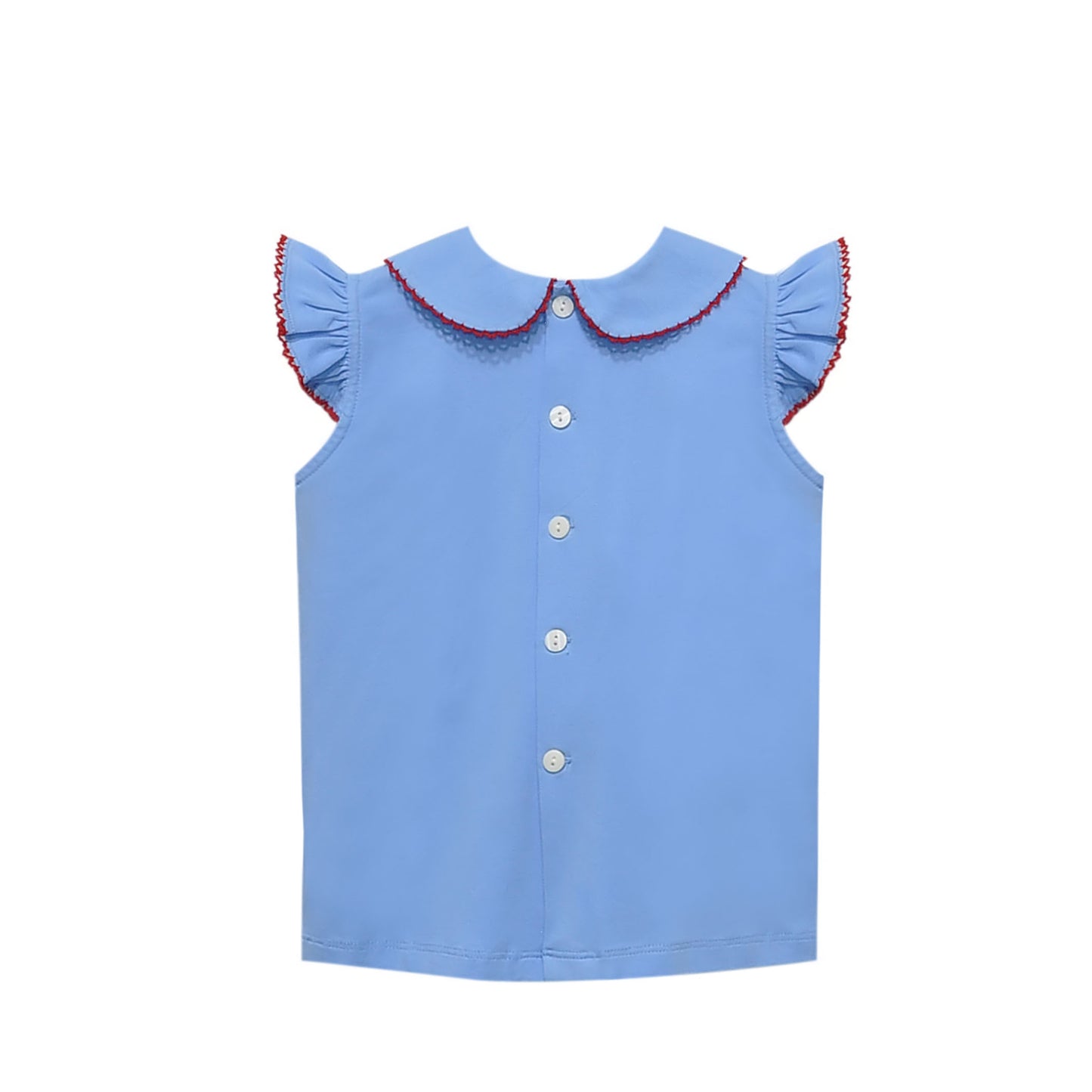 Blue Emma Blouse - The Red, White & Blue