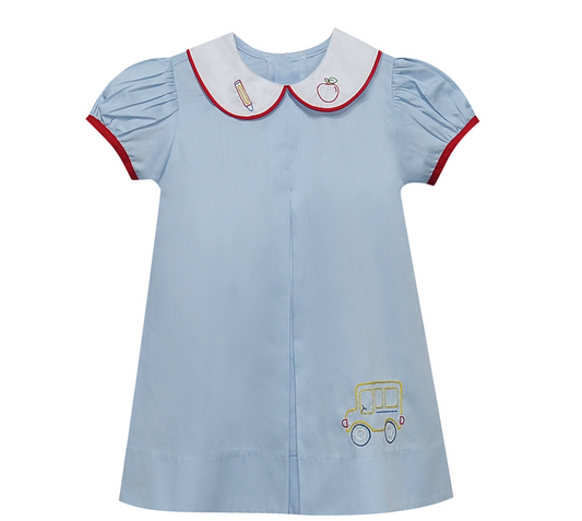 Blue Sydney Dress - School Bus