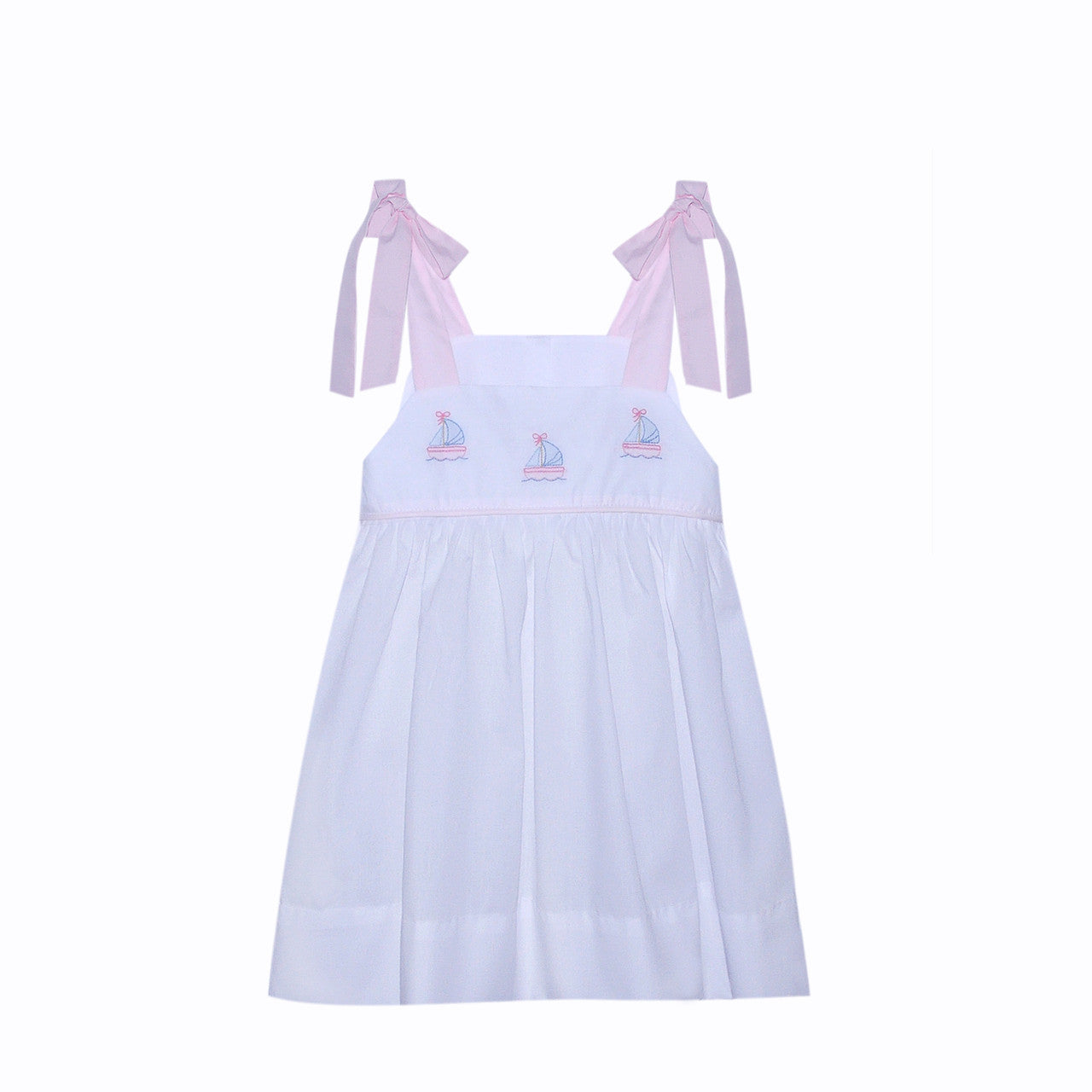 Mary Lee Dress - Sailboats