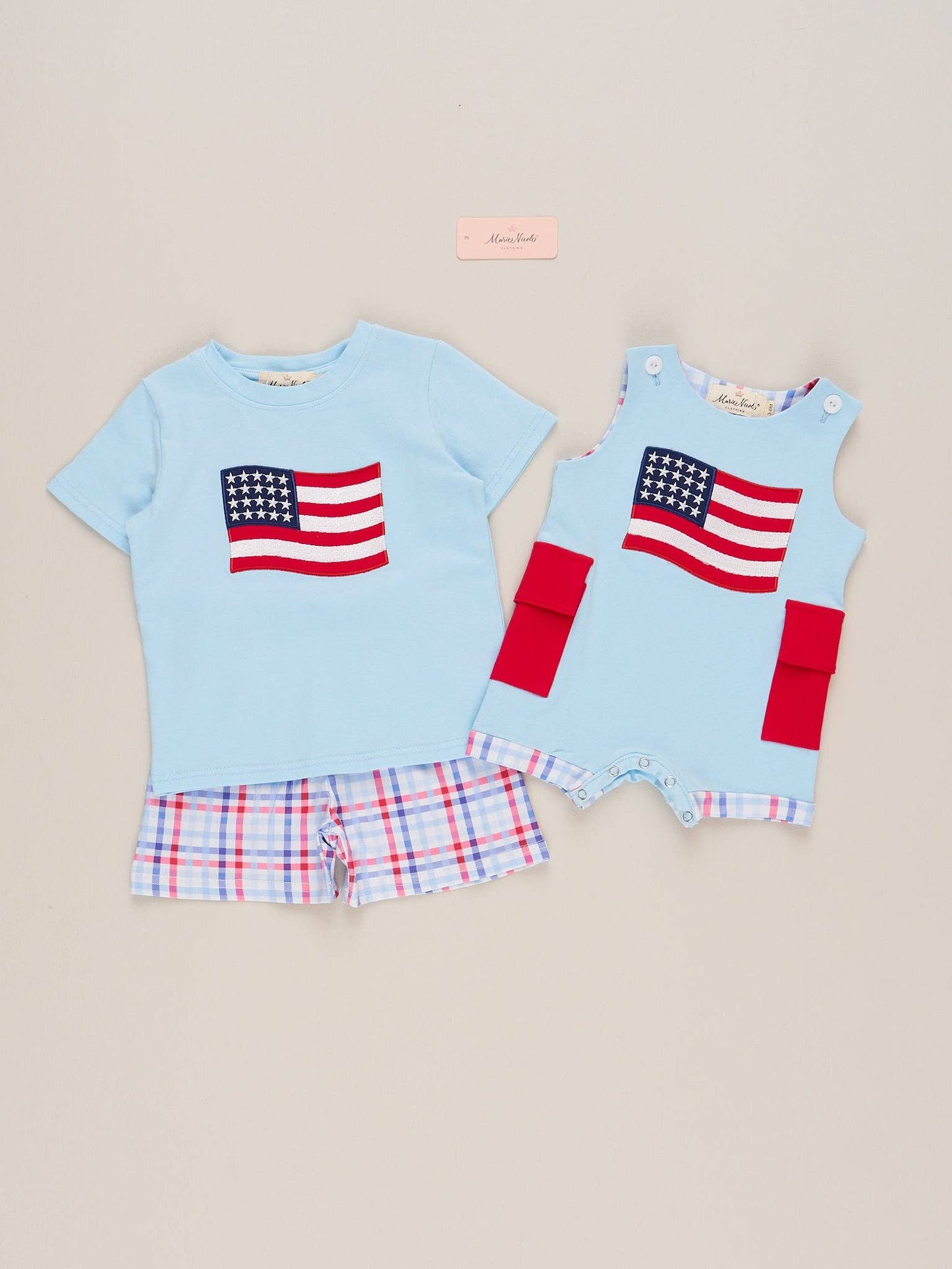 Flag Parade Plaid Outfit