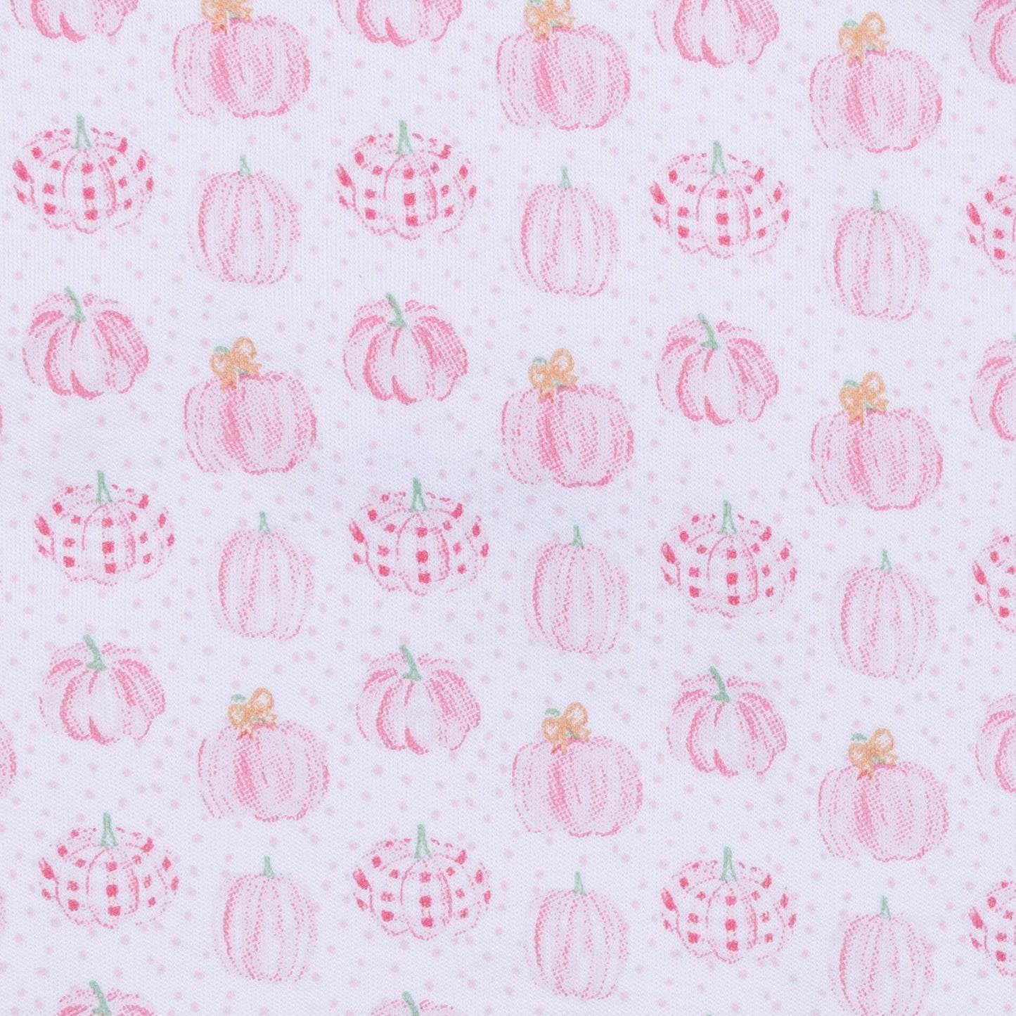Precious Pumpkins Long Pajamas - Pink