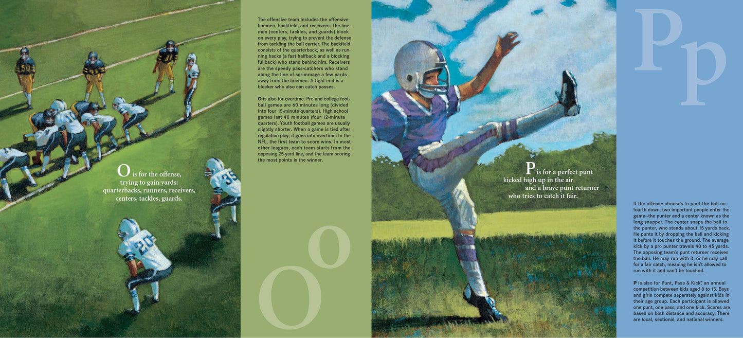 T is for Touchdown: A Football Alphabet in paperback