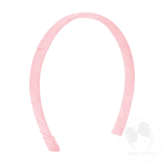 Add-a-Bow Girls Headband - Light Pink