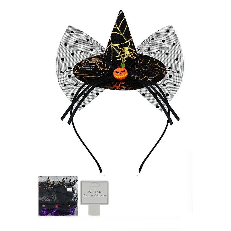 Halloween Witch Hat Headband