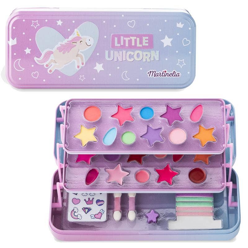 Martinelia Little Unicorn Makeup Tin Case