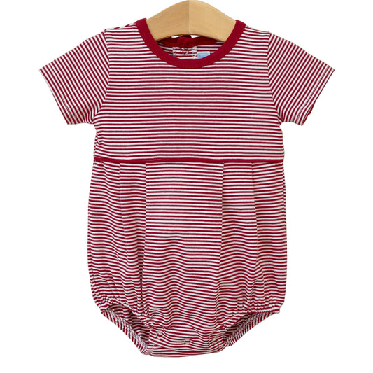 Bentley Game Day Bubble - Garnet Stripe