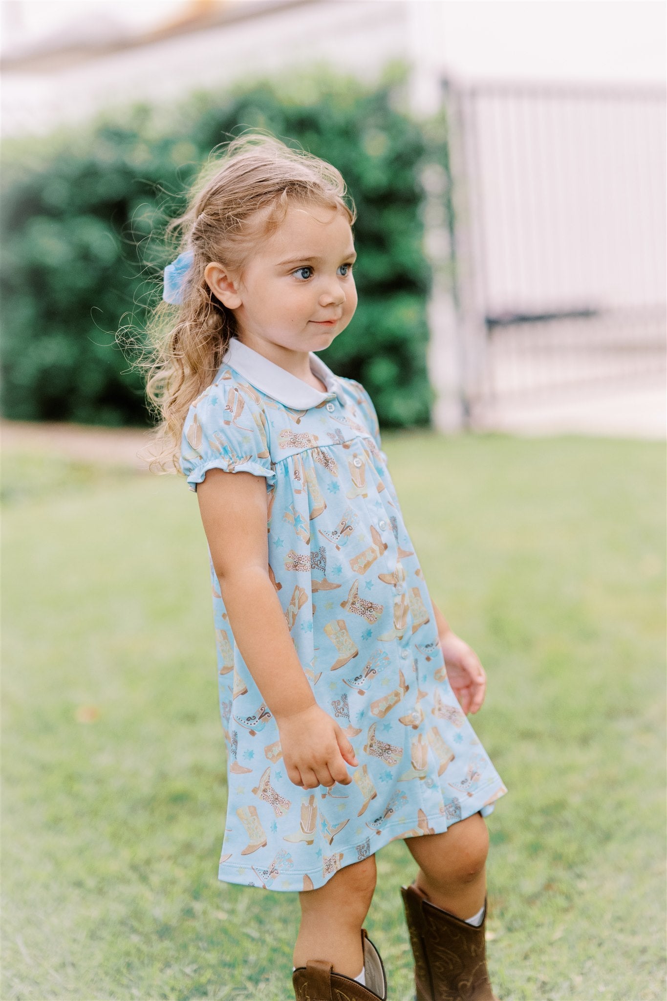 Boots SS Button Front Dress