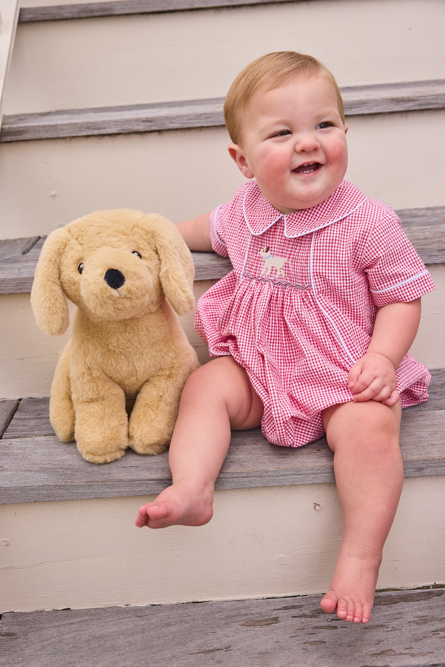 Chest Smocked Bubble - Lab