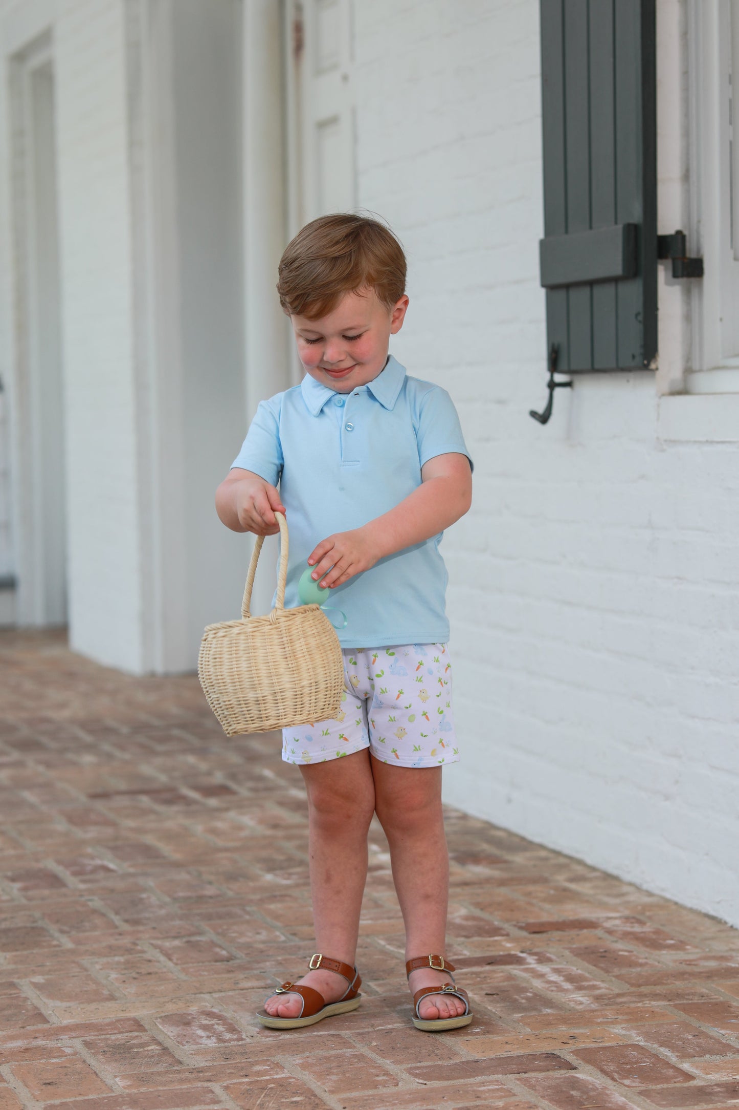 *PRE-ORDER* Cottontail Solid Polo Short Set