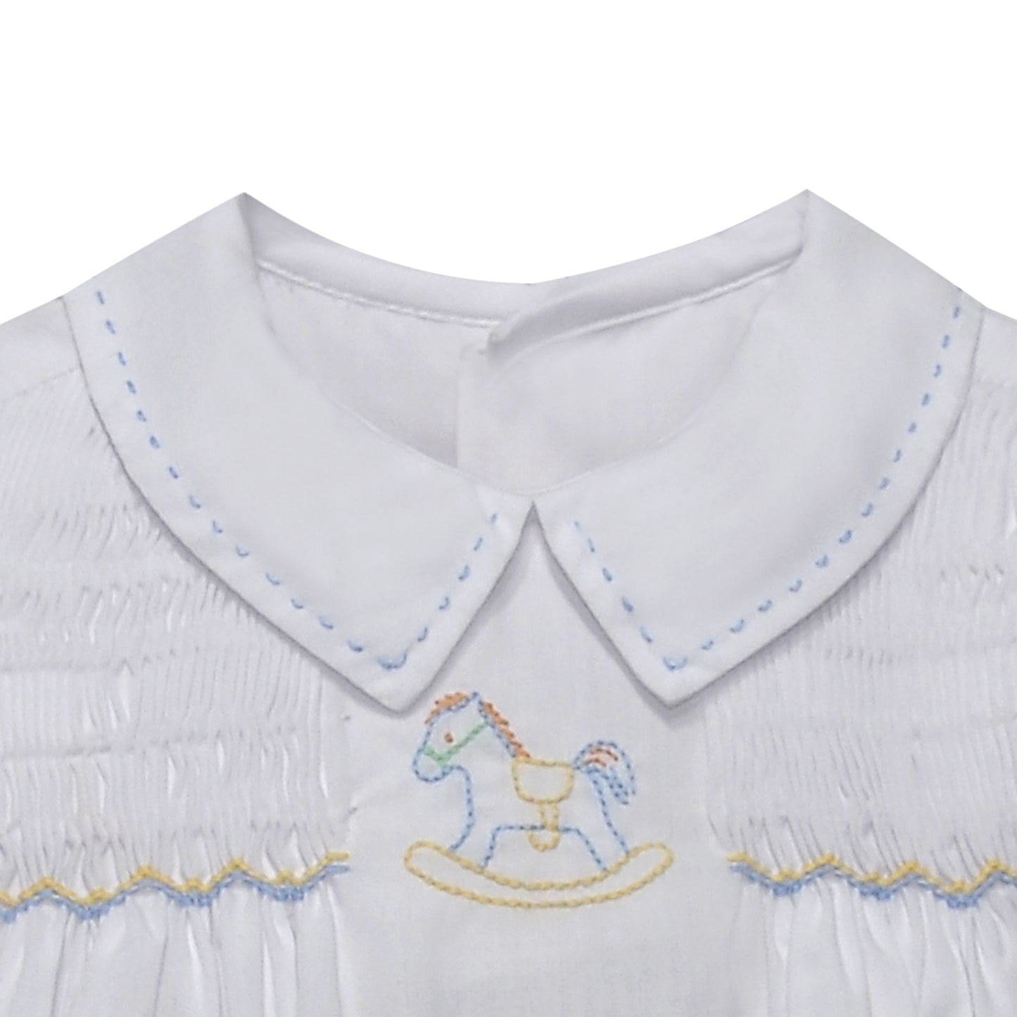 White Emerson Bubble - Rocking Horse