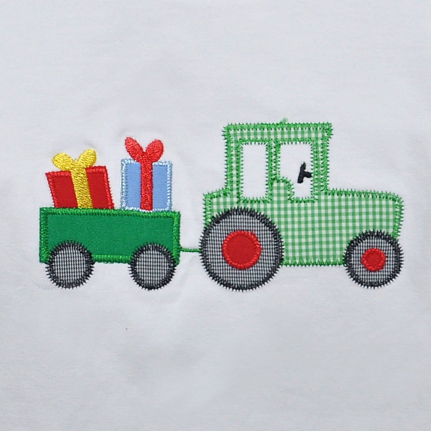 White Houston Shirt - Tractor with Gift Box