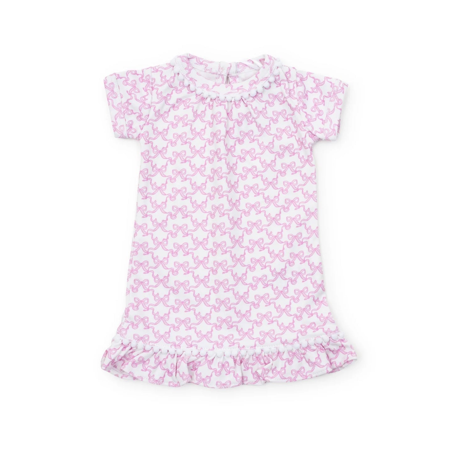 Camden Doll Dress - Pretty Pink Bows