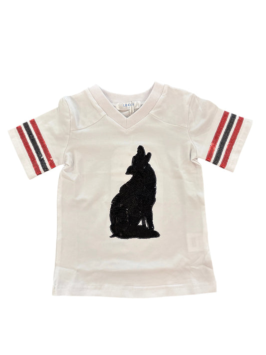 Howling Trim Top - Red/Black