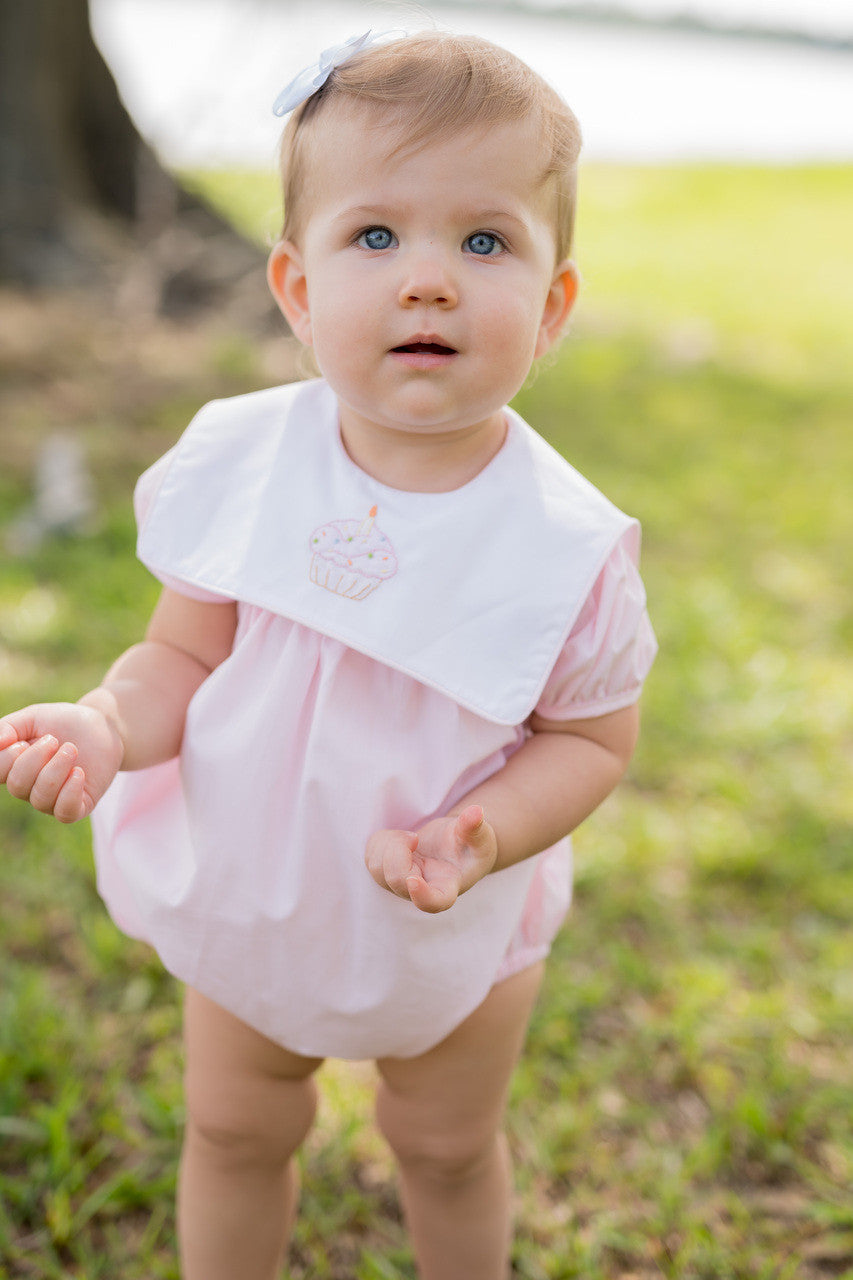 Pink Ellis Bubble - Birthday Cupcake