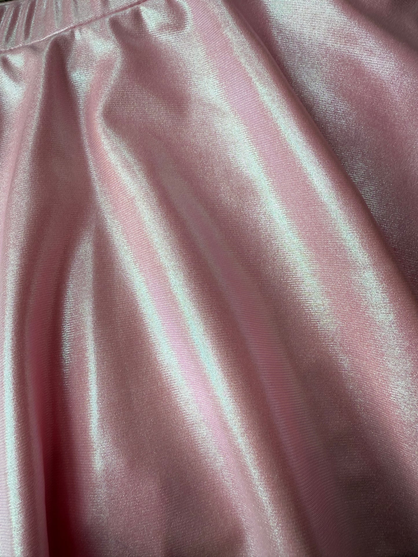 Metallic Pink Skirt