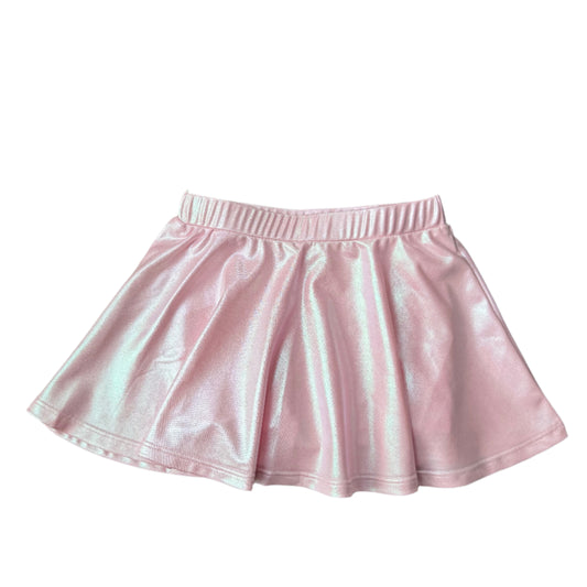 Metallic Pink Skirt