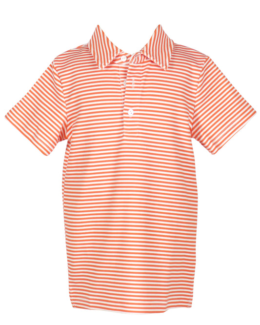 Patrick Polo - Orange Stripe