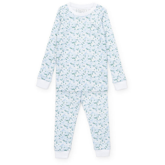 Grayson Pajama Pant Set - Snow Capped Mountains