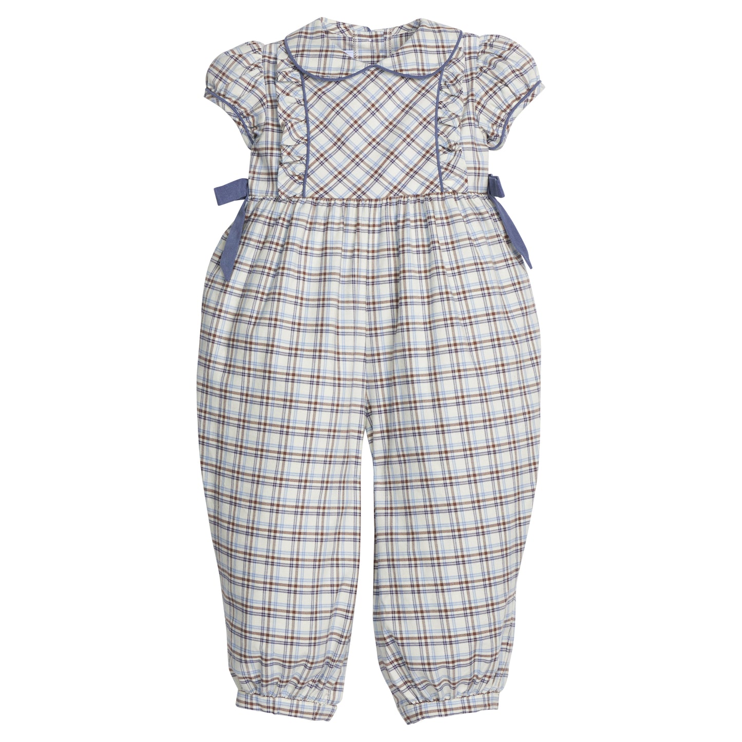 Hazel Romper - Clarkson Plaid