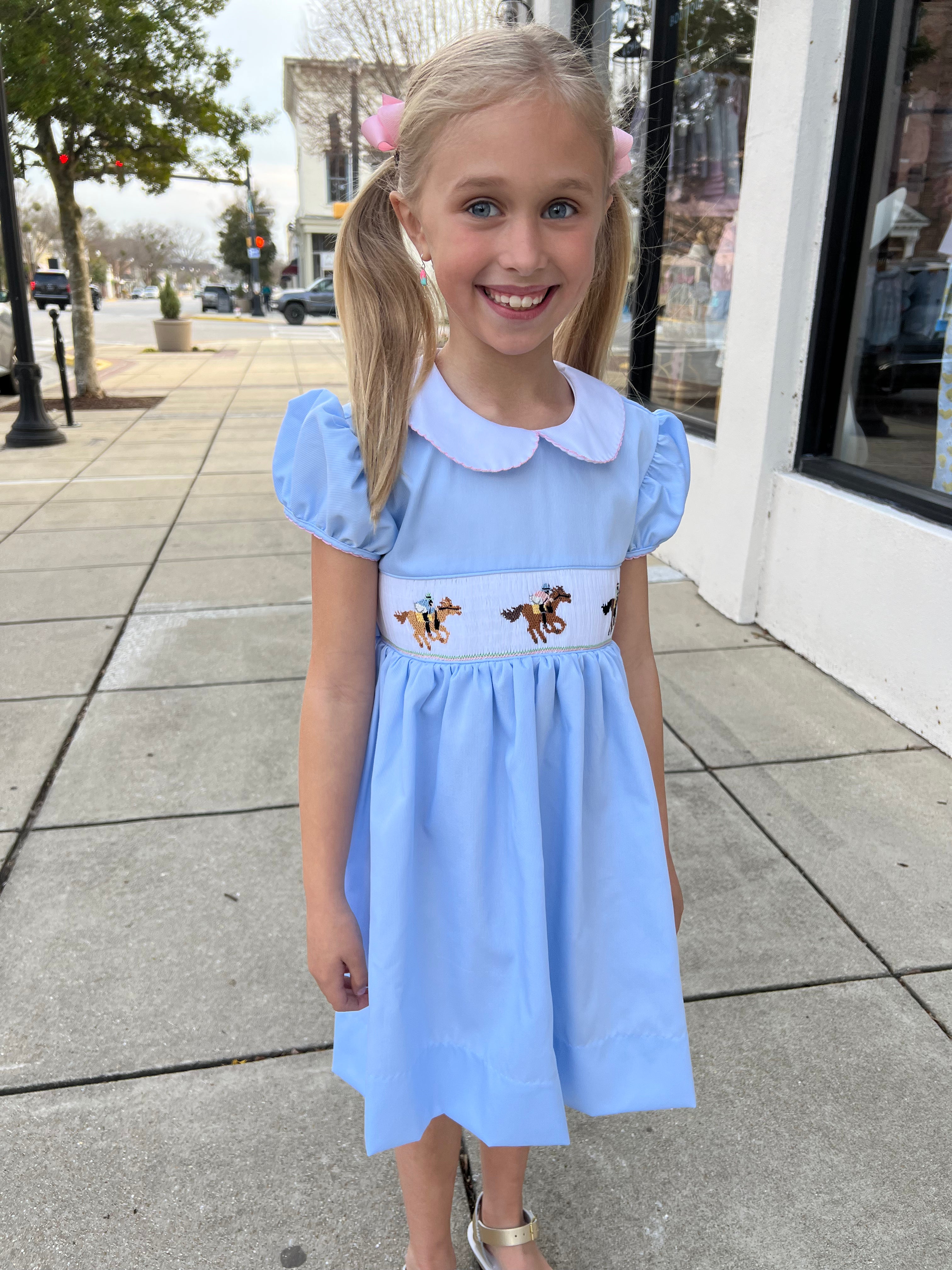 Derby Smocked Dress Brother and Sissy Children s Boutique