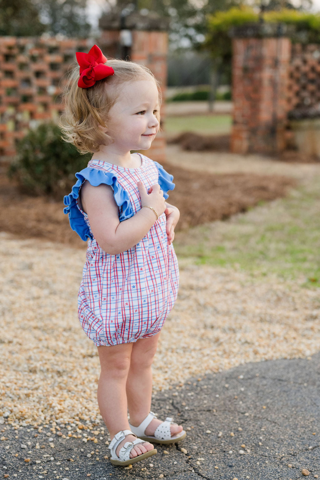 *PRE-ORDER* Liza Bubble - Patriotic Check