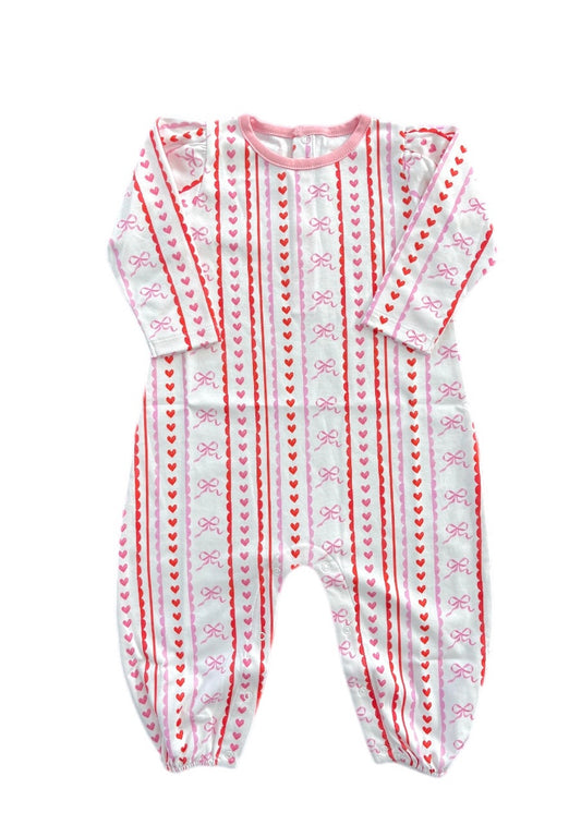 *PRE-ORDER* Piper Long Bubble - Scallops and Hearts