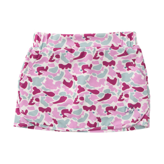 Carolina Catch Skort - Orchis Break Point Camo