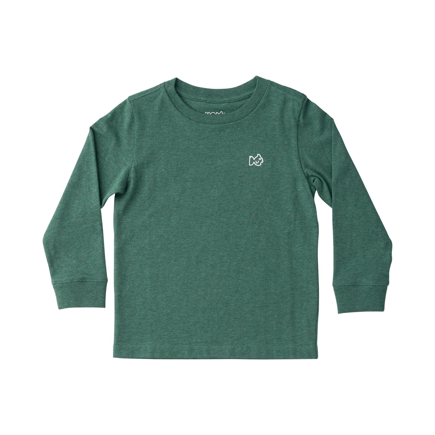 *PRE-ORDER* LS Cotton T-Short - Smoke Pine Heather