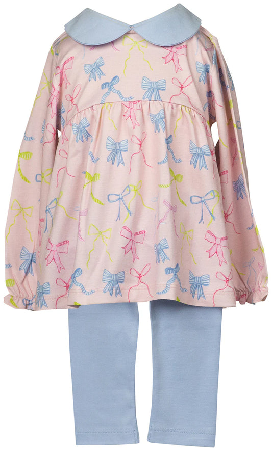 Ribbon Party Tunic Pima Set