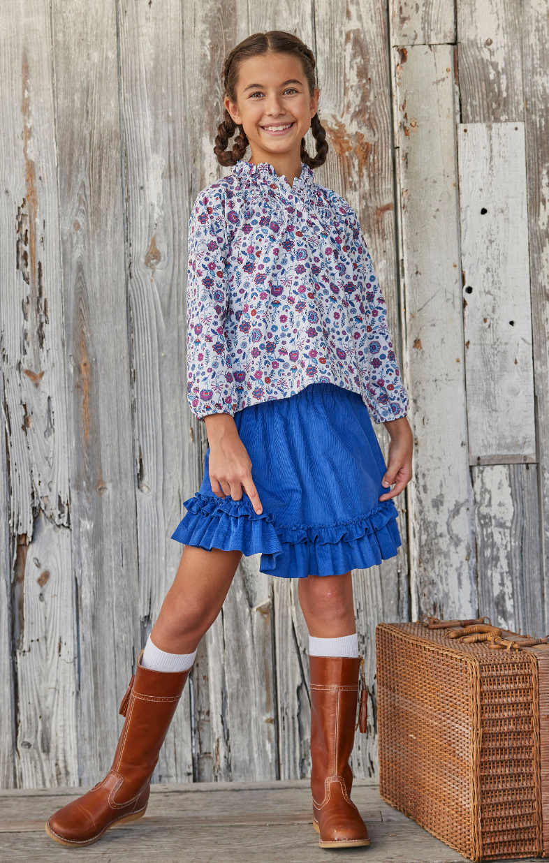 Cecilia Blouse- Braemar Floral