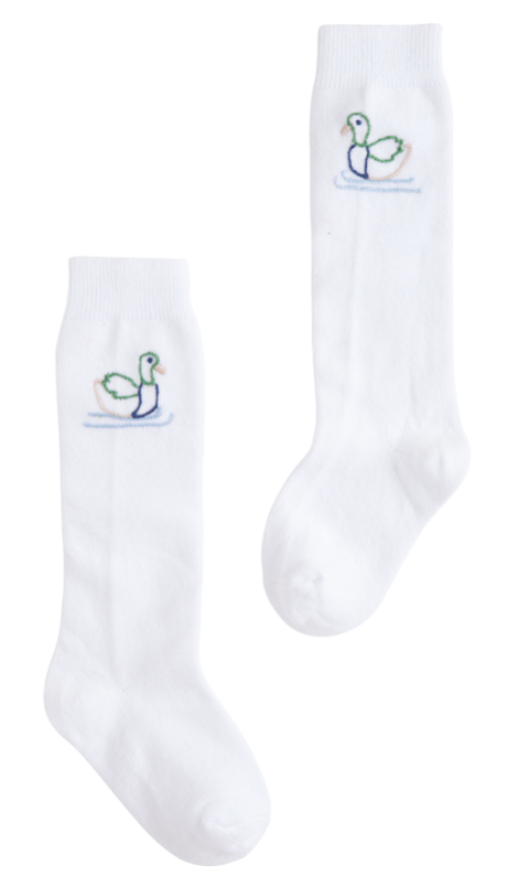 Knee High Socks- Mallard