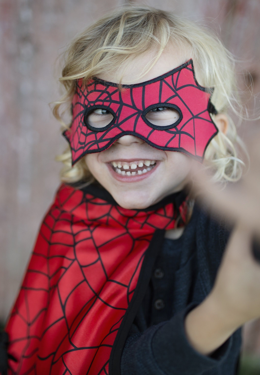 Spider Bat Reversible Cape and Mask