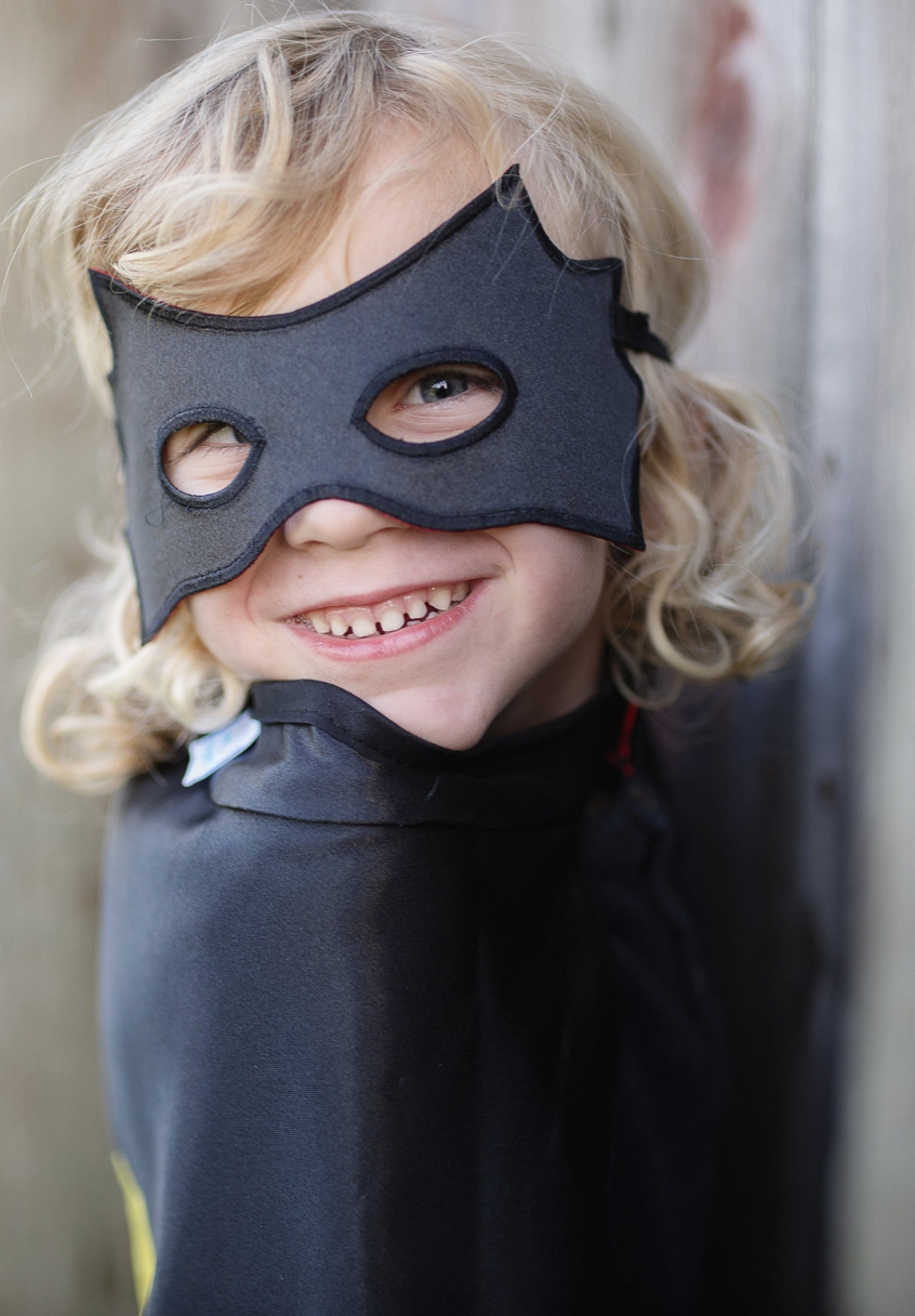 Spider Bat Reversible Cape and Mask