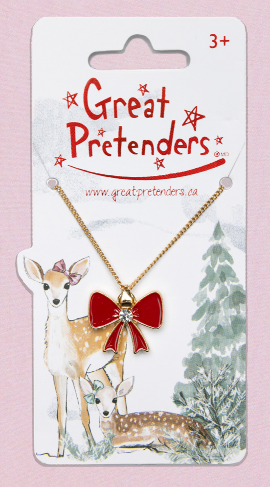 Holiday Bow Necklace