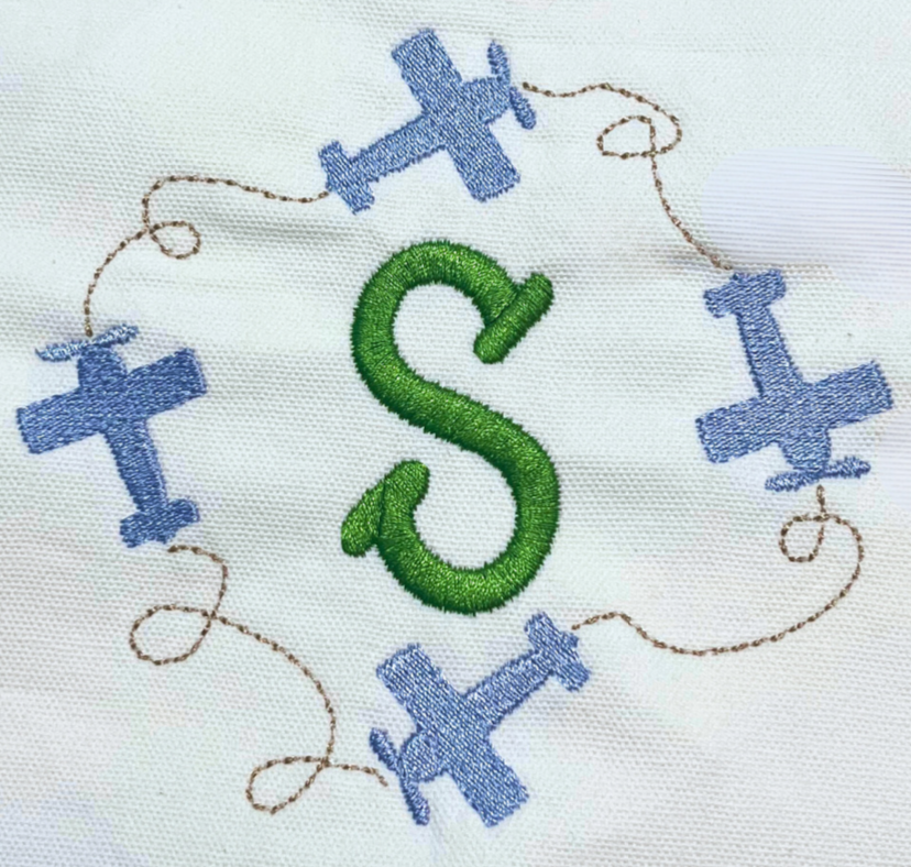Airplane Monogram