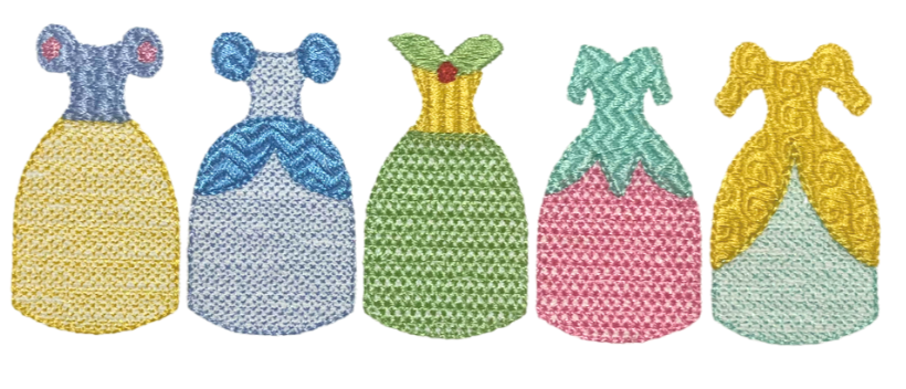 Princess Dress Monogram