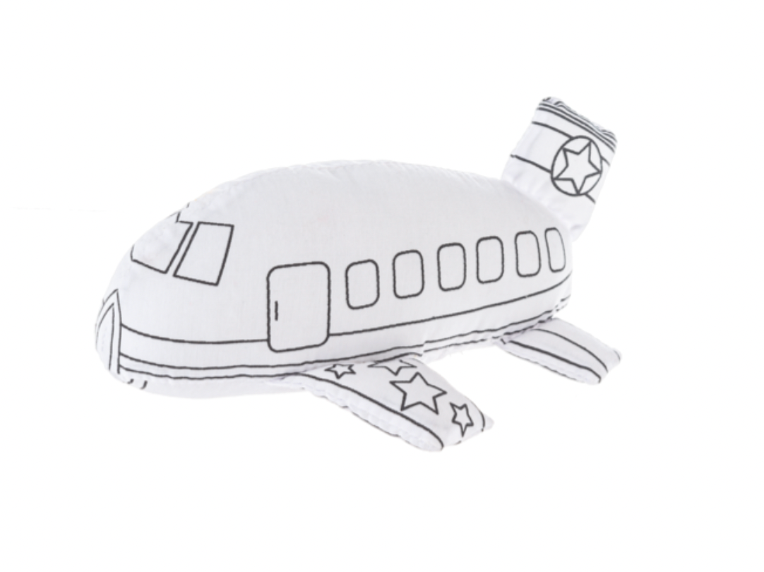 Coloring Kit - Airplane (7 pc. set)