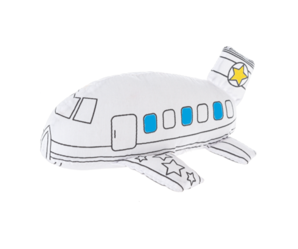 Coloring Kit - Airplane (7 pc. set)
