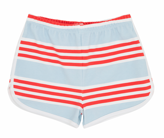 Cheryl Shorts - Saddle Ridge Stripe