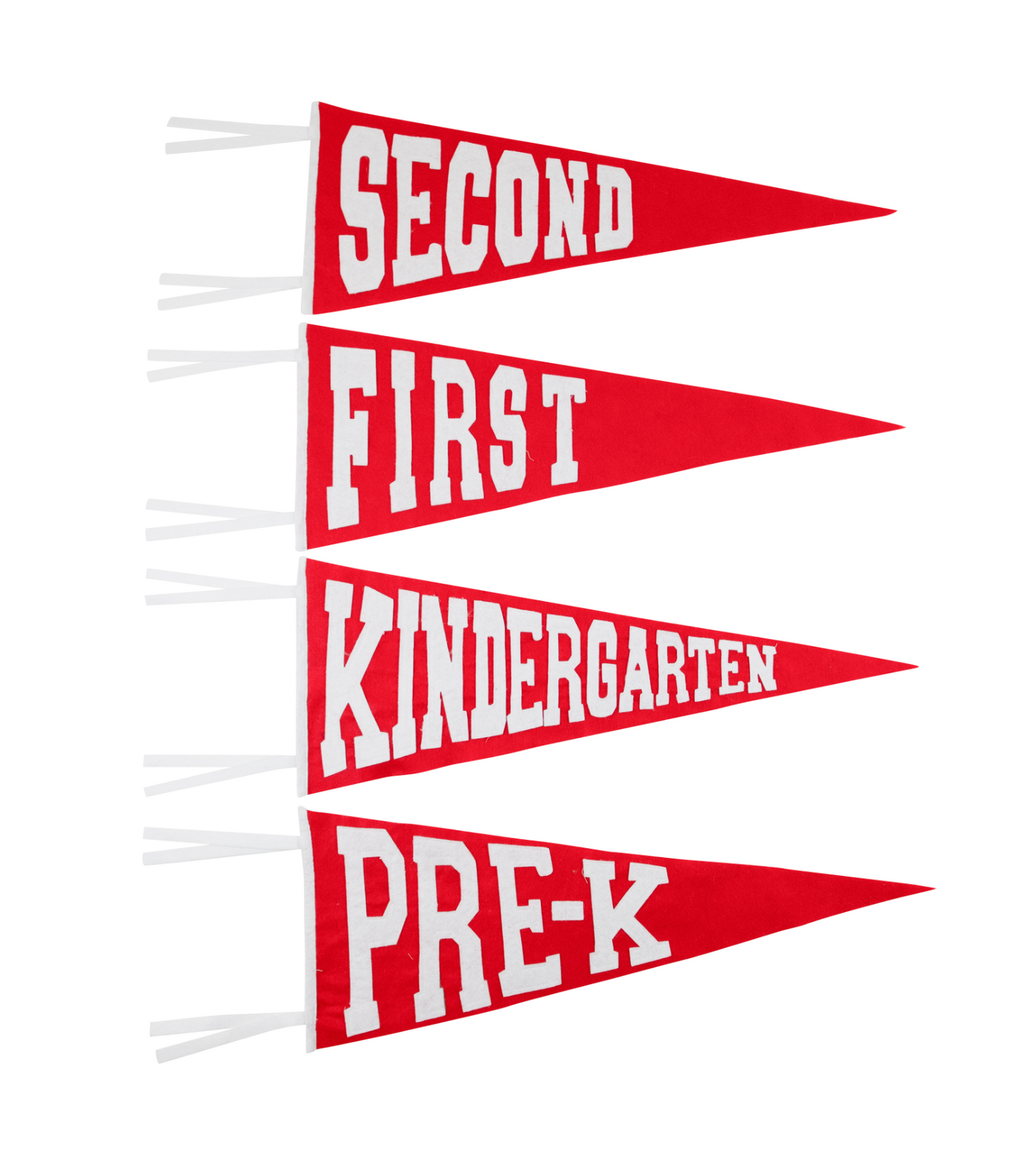Back to School Pennants - Richmond Red