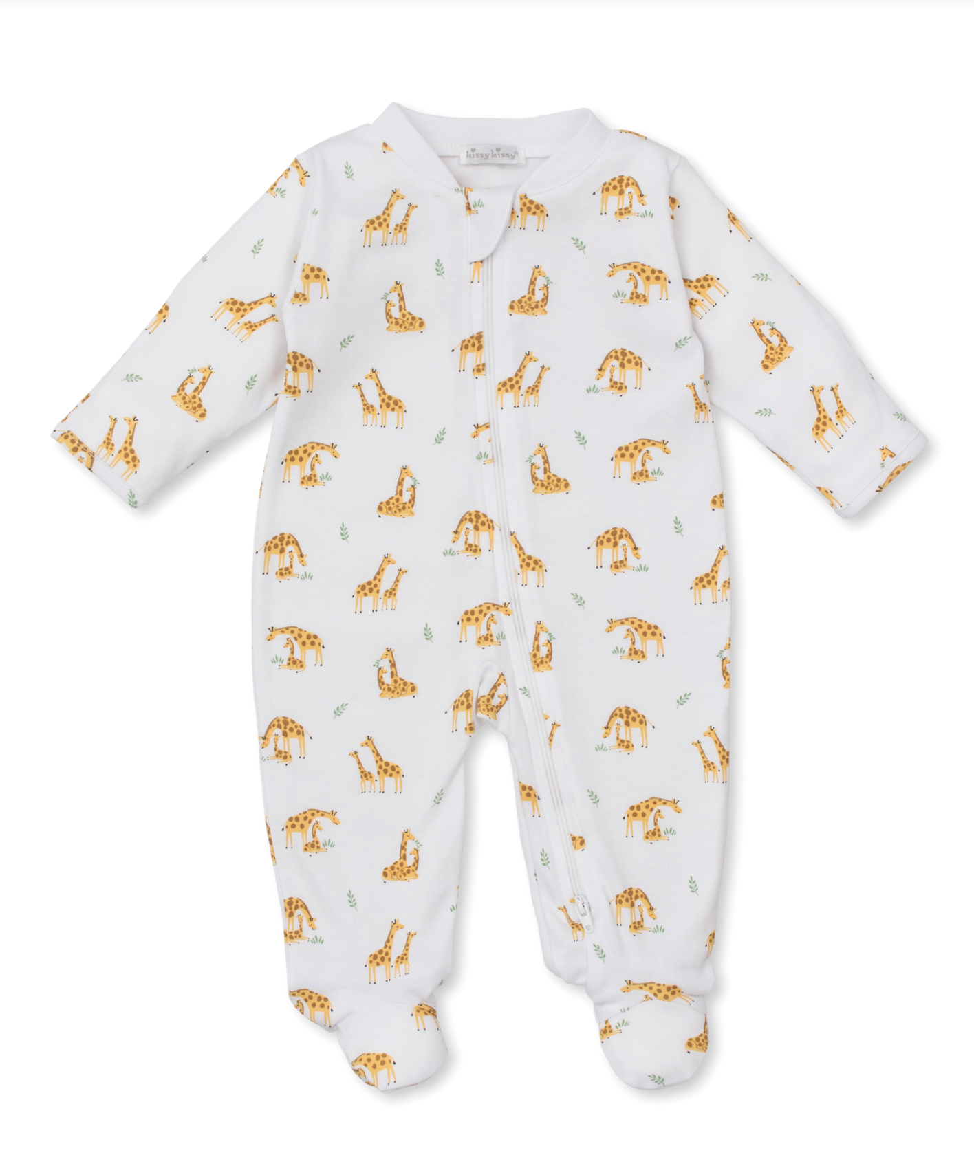 Giraffe Zip Footie