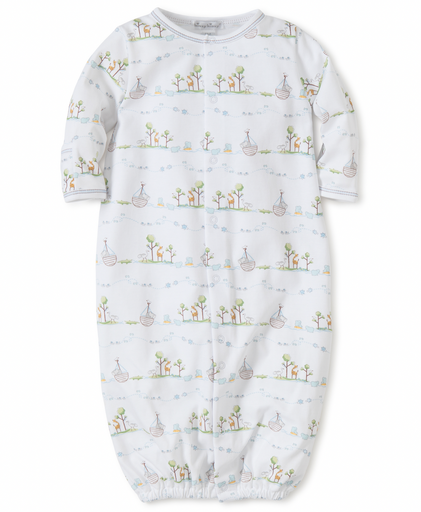 Noah's Print Converter Gown