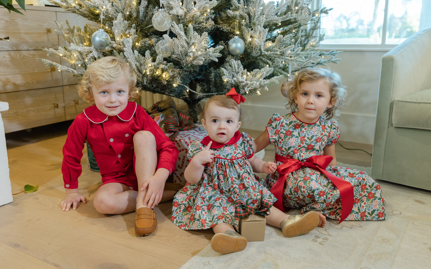 *PRE-ORDER* Merry Meadow Dress with Bow